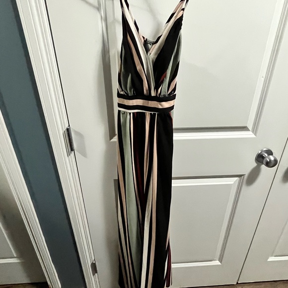 Long flowy vertical striped dress - Picture 5 of 5